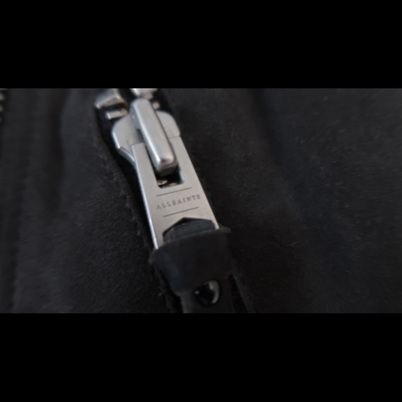 ALLSAINTS Suede Dalby Biker Jacket - Picture 5 of 10